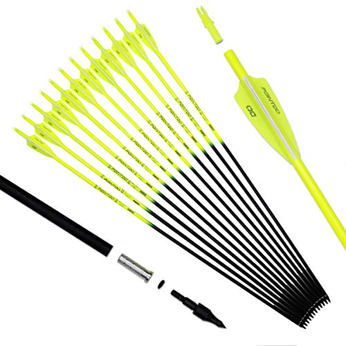 Pointdo Pointdo 30inch Carbon Arrow Fluorescence Color Targeting and H — Our recommended pick for most buyers