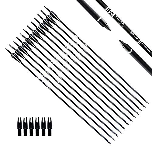 TIGER ARCHERY TIGER ARCHERY 30" Carbon Arrows for Compound Recurve Bow — Side-by-side comparison of top picks in this category