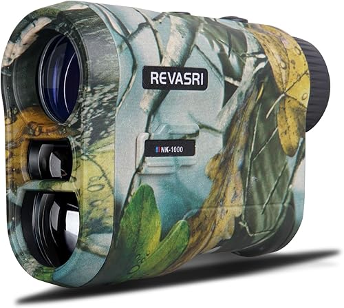 REVASRI Hunting Laser Rangefinder with Rechargeable Battery 1000 Yards — Real-world performance testing in action