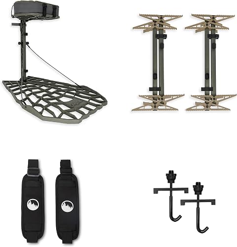 XOP Air Raid Evolution - Cast Aluminum Hang On Tree Stand for Hunting — Our recommended pick for most buyers